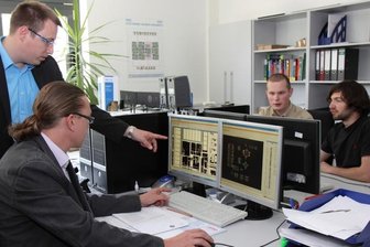 Produktionsräumen im Chemnitzer Start-up-Gebäude