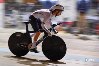 Erzgebirgerin rast mit dem Bahn-Vierer zu EM-Silber - Pia Grünewald kehrt von der U23-EM mit Silber in der Mannschaftsverfolgung zurück.