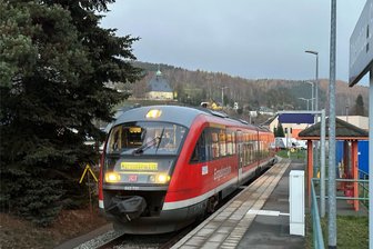 Erzgebirgsbahn: Schienenersatzverkehr endet auf zwei Strecken - Ab Samstag sollen wieder Züge bis nach Olbernhau/Grünthal fahren.
