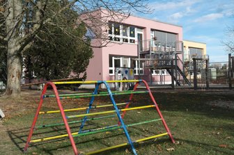 Erzieherinnen in Geringswalde streiken - Die Kita "Pfiffikusland" in Geringswalde.