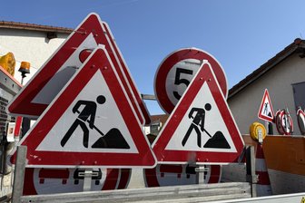 Erzstraße in Schwarzenberg wird ausgebaut - Die Erzstraße in Schwarzenberg wird grundhaft ausgebaut.