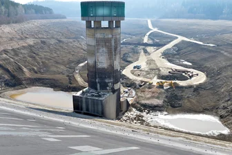 Es bröckelt: Was passiert mit dem Turm in der Talsperre Lichtenberg? - Der Turm in der Talsperre Lichtenberg ist ein beliebtes Fotomotiv.