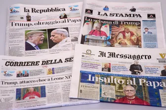 Es fehlt die nötige Courage - Die Schlagzeilen einiger italienische Tagezeitungen enthalten Wörter wie „Empörung“, „Schock-Attacke“, „Beleidigung“ und „Trumps Schisma“.