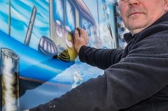 Es geht wieder los - Udo Klemm aus Lichtenau ist auch als "Fischmann" bekannt. 