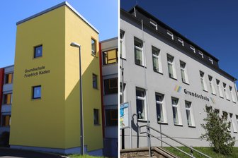 Es muss gehandelt werden: Wie kann der Schulstandort Großschirma erhalten bleiben? - Wie weiter mit den Grundschulen in Großschirma (l.) und Siebenlehn? Die Stadt versucht, eine Lösung zu finden.
