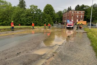 Es war dieser eine besondere Tag: Warum Brände bei der Feuerwehr Reichenbach der kleine Brocken waren - 25. Mai 2024: Bei so viel Wasser hat die Kanalisation versagt.