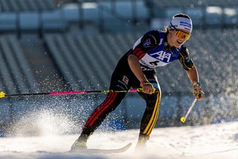 „Es war immer noch ein solides Rennen“: So erlebte die Auerbacherin Saskia Nürnberger ihren zweiten Einsatz im Langlauf-Weltcup - Langläuferin Saskia Nürnberger, hier beim Weltcup in Oberhof, war am Wochenende in der Schweiz gefordert.