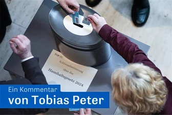 Etat 2024: Wenn aus Einsicht in die Notwendigkeit am Ende Politik wird - Namentliche Abstimmung über den Haushalt 2024 im Bundestag.