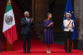 EU und Mexiko unterzeichnen Handelsabkommen - Beim Gipfeltreffen bekannten sich die EU und Mexiko zum Multilateralismus.