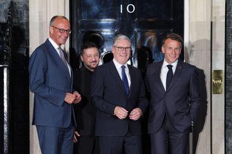 Europäer und Ukraine fordern Putin zu Verhandlungen auf - Diese Vier wollen die diplomatischen Bemühungen um ein Ende des Ukraine-Kriegs wieder in Gang bringen.