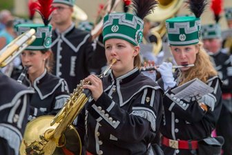 Europäisches Blasmusikfestival: Großer Festumzug in Bad Schlema fällt ins Wasser - Der geplante große Festumzug, der der das Europäische Blasmusikfestival am Freitagnachmittag um 15 Uhr einläuten sollte, fällt ins Wasser.