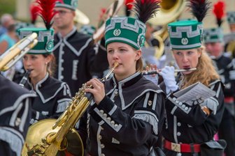 Europäisches Blasmusikfestival in Bad Schlema: Das Programm im Überblick - Besucher des Blasmusikfestivals in Bad Schlema können sich nach zwei Jahren Coronapause auf 50 Konzerte in drei Tagen mit rund 500 Teilnehmern aus acht Nationen freuen.
