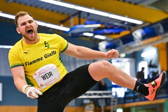 Europameister freut sich auf „Pulsrasen und Gänsehaut“ beim Kugelstoßmeeting in Rochlitz - Zane Weir siegte 2023 und 2024 in Rochlitz und hält auch den Meetingrekord.