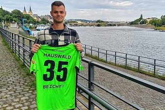 Ex-Freiberger zieht es von der Mulde an die Moselmündung - Im Sommer wechselte Christopher Hauswald zu Regionalligist TuS Koblenz an die Mosel und den Rhein. In den vergangenen Jahren avancierte er vom Kreisliga-Keeper zum Viertliga-Torwart.