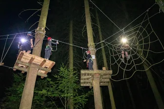 Exklusiv im Erzgebirge: Nachts im Wald und über den Steinbruch - „Aus leicht wird schwer. Abenteuer pur“, so beschreibt Steffen Oehme das besondere Angebot.