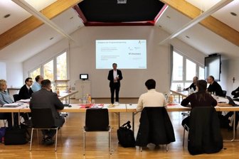 Experten informieren sich über Umbau des ehemaligen Schocken-Kaufhauses -