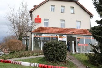 Explosion: Verhandlung geht weiter - In diesem Gebäude wurde der Geldautomat gesprengt.