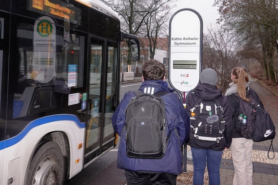 Fahrgastverband kritisiert Zwickauer Verkehrsbetriebe - Seit wenigen Wochen gibt es an den Haltestellen der SVZ digitale Anzeigen. Kritiker halten sie aber zu klein und schlecht leserlich. 