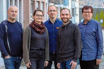 Fahrgastverband sieht Probleme: Das Vogtland ist abgehängt - Der neu gewählte Vorstand des Fahrgastverbandes Pro Bahn Mitteldeutschland: Tom Bruchholz, Anja Schmotz, Carsten Schulze-Griesbach, Markus Haubold, Bertram Zetzsche (von links).