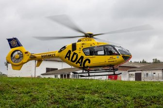 Falkenstein: Rettungshubschrauber bei Unfall im Einsatz - 