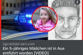 Falsche Facebook-Nachricht: In Aue angeblich Mädchen entführt - Diese Falschmeldung kursiert aktuell bei Facebook.