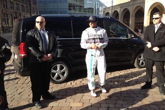 Falscher Lewis Hamilton sorgt in Chemnitz für Aufsehen -