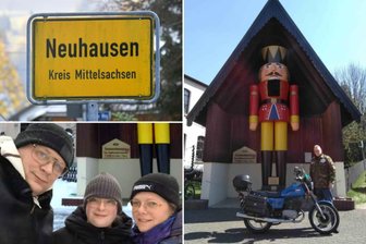 Familie aus Rotterdam besucht Neuhausen seit 20 Jahren – im Erzgebirge machte Tochter ihre ersten Schritte - Rico, Sanne und Petra Hoogland aus der Hafenstadt Rotterdam in Südholland lieben den Urlaub in Neuhausen im Erzgebirge.