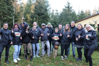 Familienfest in Waldfrieden - Mitglieder vom Spaß-, Kultur- und Tanz-Vereins Schönberg.