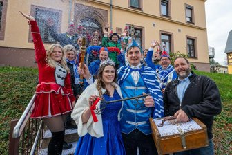Faschingsauftakt in Crossen und Rochlitz: Das sind die Bilder vom 11. 11. - 
