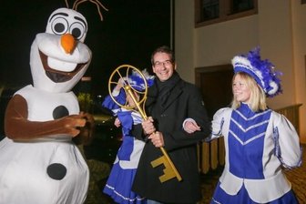 Faschingsauftakt in der Region - Der Niederfrohnaer Carnevals Club in Aktion.