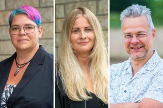 „Fassweise Öl ins Feuer“: Wie die großflächigen Abordnungen von Lehrern das Bildungswesen in Sachsen entflammen - Michelle Colditz, (links) und Franziska Brühl wollen den Ausfall an der Schule ihrer Kinder nicht akzeptieren. Auch Marcel Schmidt ist sowohl als Bürgermeister von Stollberg als auch als Vater eines Schülers betroffen.