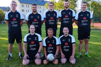 Faustballer aus Großrückerswalde schnuppern am Bezirksliga-Podest - Für die Großrückerswalder Faustballer hat gerade die Hallensaison begonnen. Foto: Karlheinz Schlegel