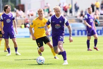 Marvin Stefaniak erzielte das 1:0 für den FC Erzgebirge.