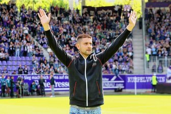 FC Erzgebirge Aue: Dimitrij Nazarovs Worte zum Abschied - Dimitrij Nazarov bedankt sich bei den Fans.