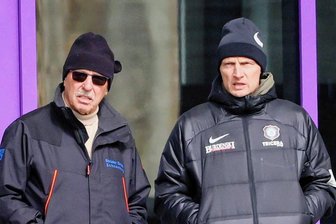 FC Erzgebirge Aue: "Ein reinigendes Gewitter" - FCE-Präsident Roland Frötschner (links) war von den letzten Darbietungen der Auer Profis genauso wenig begeistert wie Matthias Heidrich.