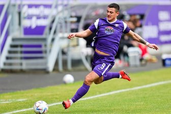 Vier Tore hat Antonio Jonjic in den Vorbereitungsspielen des FC Erzgebirge vorbereitet, bei der Generalprobe gegen Cottbus auch eins selbst erzielt. Der 23-Jährige ist in Form.