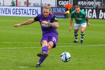 FC Erzgebirge Aue: Stefaniak rettet erschöpfte Veilchen, Lob von Dotchev - Stefaniak rettet dem FCE einen Punkt in Lübeck. 