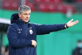 FC Erzgebirge: Ein Sachse soll die Sachsen nach oben bringen – Jens Härtel neuer Cheftrainer in Aue - Trainer Jens Härtel war auch schon in Diensten des FC Hansa Rostock.