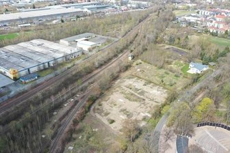 Fehlalarm: Keine Radioaktivität im Kleingarten - Komplett geräumt ist das Gelände der ehemaligen Kleingartenanlage "Parkstraße" am Schwanenteich.