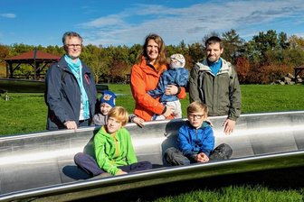 Ferien und Inflation: So sparen Familien - Familie Neumann aus Burkhardtsdorf war zum zweiten Mal im Sonnenlandpark Lichtenau zu Gast.