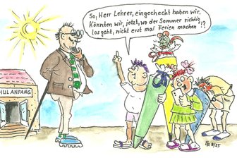 Ferienende: Die leidige Sache mit der Schule - Zum Schulstart geht auch die leidige Sache mit dem Lesen wieder los.