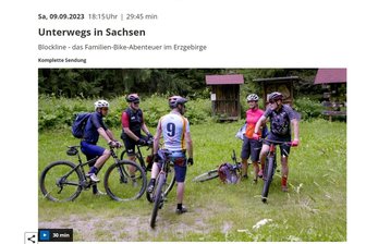 Fernsehtipp: Auf der Blockline von Neuhausen nach Frauenstein - mit Zwischenfällen - Ein unterhaltsamer Beitrag zur Blockline ist in der Mediathek des MDR abrufbar.