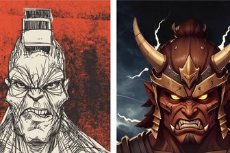 Festival-Ringen: „Full Force“ fällt 2025 aus, „Full Rewind“ soll bleiben - Kann dieses Ringen gut gehen: Die Logo-Monster des „Full Force“ (links) und des "Full Rewind". Montage: Freie Presse