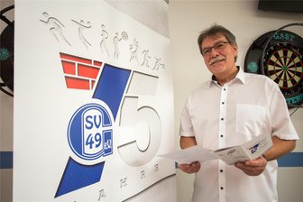 Festwoche beim SV Großrückerswalde: 49er feiern ihr 75-jähriges Bestehen - Der Großrückerswalder Vereinsvorsitzende Ingolf Georgi hat mit seinen Mitstreitern ein buntes Programm vorbereitet.