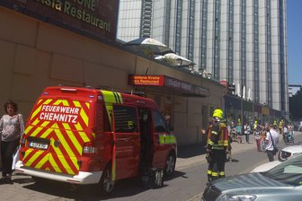 Feuer-Alarm am Terminal 3 im Chemnitzer Zentrum -
