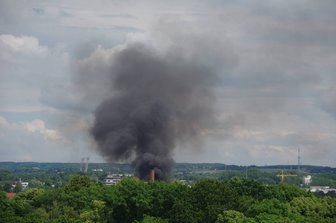 Feuer an der Annaberger Straße -