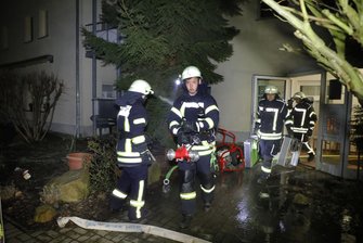 Feuer an der Burgstädter Straße - 