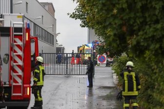 Feuer auf Industriegelände - 