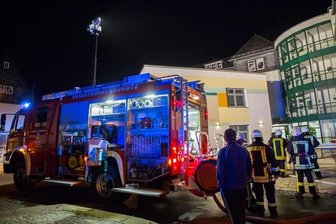 Feuer im Chemieraum des Greifenstein-Gymnasiums in Thum -
