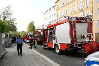 Feuer im Gemeindezetrum der Lutherkirche -